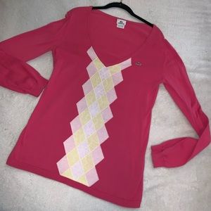 Lacoste Sweater size 42 *see measurements